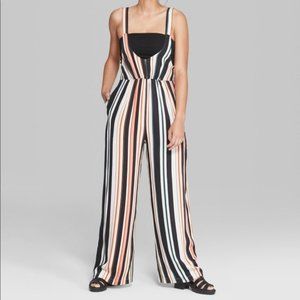NWT Wild Fable Striped Overalls / Jumpsuit